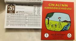 26 Şubat 2023 hediyelik orijinal Diyanet takvim yaprağı (Cin Ali kitabı hediyeli:)