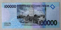 SAO TOME PRİNCİPE=2010  100000 Dobras P-69b  ÇİL'