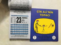 23 Temmuz 2023 hediyelik orijinal Fazilet takvim yaprağı (Cin Ali kitabı hediyeli:)