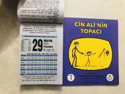 29 Mayıs 2023 hediyelik orijinal Fazilet takvim yaprağı (Cin Ali kitabı hediyeli:)