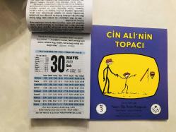 30 Mayıs 2023 hediyelik orijinal Fazilet takvim yaprağı (Cin Ali kitabı hediyeli:)