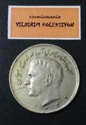 1973 (1352) - 20 RIYAL İran (Iranian) ÇÇT+ (YBM135)” Muhammed Rıza Pehlevi”