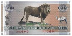 ** SOMALİLAND ( 1.000 * SHİLLİNGS ) 2006 * AA - ÇİL