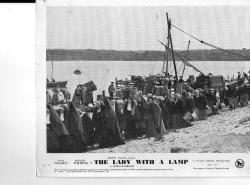 LOBİ KARTI PHOTO FİLM  ORİJİNAL FOTOĞRAF THE LADY WITH A LAMP ANNA NEAGLE MICHAEL WILDING  1951
