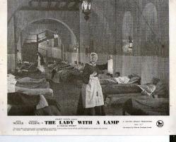 LOBİ KARTI PHOTO FİLM  ORİJİNAL FOTOĞRAF THE LADY WITH A LAMP ANNA NEAGLE MICHAEL WILDING  1951