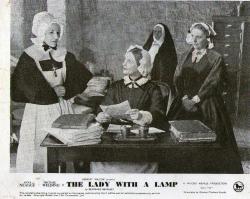 LOBİ KARTI PHOTO FİLM  ORİJİNAL FOTOĞRAF THE LADY WITH A LAMP ANNA NEAGLE MICHAEL WILDING  1951