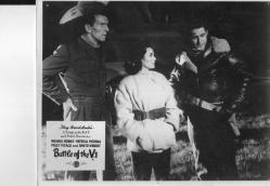 Efemera - LOBİ KARTI PHOTO FİLM  ORİJİNAL FOTOĞRAF " BATTLE OF HW V1 MICHAEL RENNIE , PATRICIA MEDINA,MILLY VITALE  ,DAVID KNIGHT THEY SAVED LONDON - kitantik - kitaLog