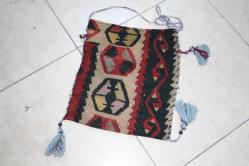 ANTİKA EL DOKUMASI ÇANTA ELDE YAPMA %100 ORJİNAL (İ12  KASA