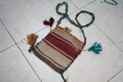 ANTİKA EL DOKUMASI ÇANTA ELDE YAPMA %100 ORJİNAL (İ12  KASA