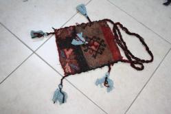 ANTİKA EL DOKUMASI ÇANTA ELDE YAPMA %100 ORJİNAL (İ2  KASA