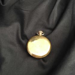 CEP SAATİ  ANTİKA ALTIN KAPLAMA OLDUKÇA YAŞLI CEP SAATİ ''SİMES COLOMBO'' U.S.A  CEP SAATİ 395