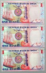UMMAN=2005   1 Rial  P-43  ÇİL'  Commemorative 3 Adet!
