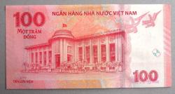 VİETNAM=2016  100 Dong  P-125   ÇİL'  Commemorative (Merkez Bankasının 65. Yılı)