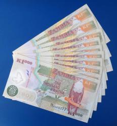 ZAMBİYA=2005  1000 Kwacha P-44d  ÇİL'  POLYMER  10 Adet!