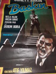 BASKIN FİLMİNİN AFİŞİ - CÜNEYT ARKIN, NECLA NAZIR, EKREM BORA, ORÇUN SONAT - ATIF YILMAZ
