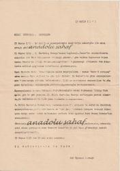 Milli Kurtuluşçu Kardeşler Başlıklı SBF Öğrenci Derneği Bildirisi, 15 Mayıs 1969 ''Emperyalizmin topuna tüfeğine dişi tırnağıyla karşı koymasını bilmiş Türk halkı gün be gün yayılan II. Milli Kurtuluş Savaşı saflarında yerini almakta, Ya Bağımsızlık Ya Ölüm yine dillerde dolaşmaktadır.''