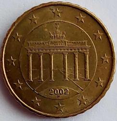 Efemera - ALMANYA 10 Euro Cent, 2002 (F-Stuttgart) ÇÇT - kitantik - kitaLog