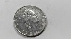 P39----MADENİ PARA--1971 İTALYA 50 LİRE