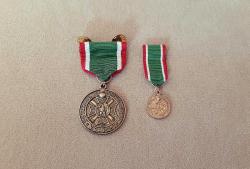 AMERİKAN ASKERİ ALAY MADALYASI TAKIM NADİR ÇIKAR B8447