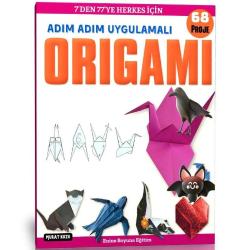 Adım Adım Uygulamalı Origami Kitabı (Büyük BOY)