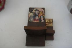 Antika - 2 TANE TAHTA  RAF (demir raf 23 - kitantik - kitaLog