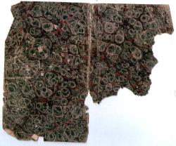 OSMANLICA ARAPÇA EL YAZMASI 7CM. 10,5 CM.MUHTEŞEM. YALDIZLA SÜSLÜ , EBRU EL YAPIMI KABINDA 8 SAYFA MUHTEŞEM