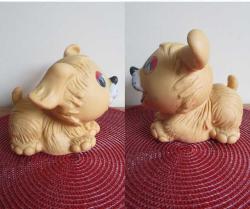 SOVYET RUSYA 1980'LERDEN ÇOK NADİR KAUÇUK (LASTİK) KÖPEK OYUNCAK FİGÜR 14 CM