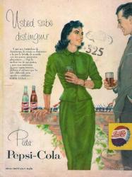 REKLAM PEPSİ COLA VE VİTAPENİCİLINA (PENİSİLİN)REKLAMI  İSPANYOLCA DERGİ. RRRR RESSAMI ALEXANDER