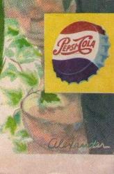 REKLAM PEPSİ COLA VE VİTAPENİCİLINA (PENİSİLİN)REKLAMI  İSPANYOLCA DERGİ. RRRR RESSAMI ALEXANDER