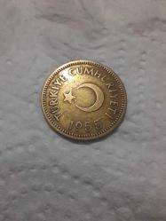 1955 PİRİNÇ 25 KURUŞ TEMİZ