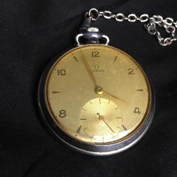 CEP SAATİ, 18 AYAR ALTIN KADRAN ''OMEGA'' 1895 SENESİNE AİT CEP SAATİDİR