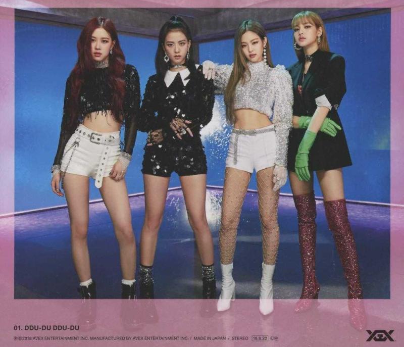 BLACKPINK DDU-DU DDU-DU JISOO ステッカー BLACKPINK - DDU-DU DDU-DU JISOO VERSION SINGLE 2018 CD - Efemera