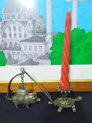 DOMUZ KANDİL VE KAPLUMBAĞA ŞAMDAN