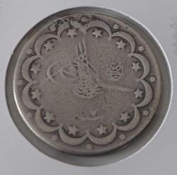 1327/7 GÜMÜŞ 10 KURUŞ OSMANLI V.MEHMET REŞAT DÖNEMİ ORİJİNAL OO2RR3 ÇOK TEMİZ PEK ÇIKMAZ