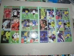 FUTBOLCU STİCKER KALİTELİ JELATİN KAPLI 66 ÇEŞİT LAZER KESİMLİ