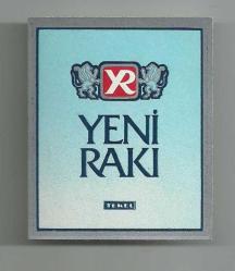 TEKEL YENİ RAKI ŞİŞESİ ESKİ MAVİ ETİKET...