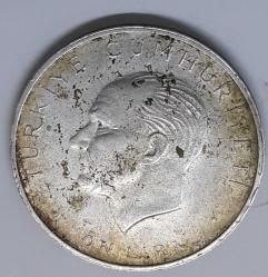 10 Lira Gümüş 1960 İhtilal Hatıra ÇÇT