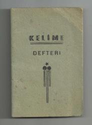KELİME DEFTERİ...