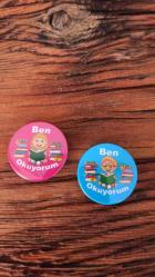 ben okuyorum rozeti 2 adet