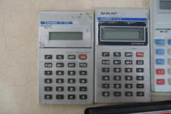 SHARP CASİO VS VS  13 TANE KOLLEKSİYON HESAP MAKİNASI  (K1