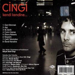 selçuk sami cingi kendi kendine  cd-AMBALAJINDA CD