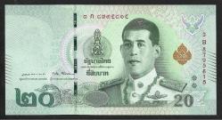 ** TAYLAND ( 20 * BAHT ) 2018 3  B - ÇİL