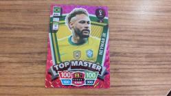 Antika - Panini FIFA World Cup Katar 2022 Neymar Jr Brazil RARE / Top Master Kart - kitantik - kitaLog