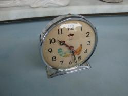 Antika - " Vintage / 70's - Orj. Eski Dönemlerden " SHANGHAI KURMALI MASA SAATİ ( TAVUKLU ) - ( Sorunsuz - Eksiksiz - Orjinal - Çalışır Durumda ) - kitantik - kitaLog