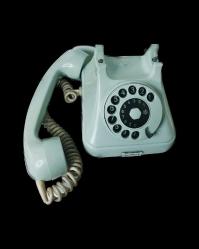 Iskra Kranj Yugoslavia Çevirmeli Telefon Su Yeşili Renginde