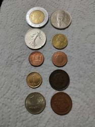 10 ADET KARIŞIK YABANCI MADENİ PARA LOTU P.3