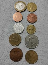 10 ADET KARIŞIK YABANCI MADENİ PARA LOTU P.4