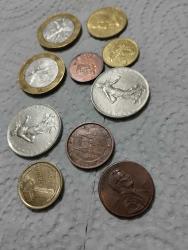 10 ADET KARIŞIK YABANCI MADENİ PARA LOTU P.6