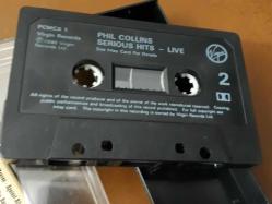serious hits live - phil collins kaset (kasetçalarda denenmiş/dinlenmiştir)