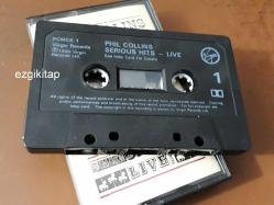 serious hits live - phil collins kaset (kasetçalarda denenmiş/dinlenmiştir)